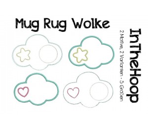 ITH - Wolke Mug Rugs